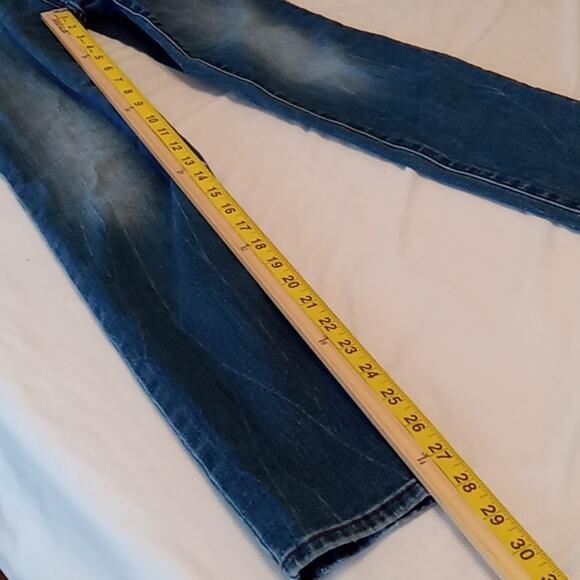 0ld Navy Pop Icon Skinny mid rise size 4 blue jeans - Picture 8 of 8